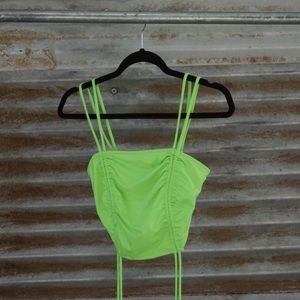 Neon Green Crop